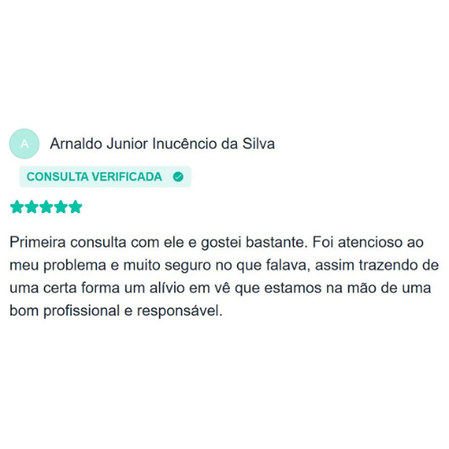 Depoimento Google Dr. Breno Amaral